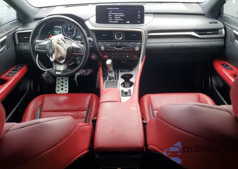 2021 Lexus Rx 350 F Sport из США, поврежденный, VIN 2T2YZMDA0MC261123